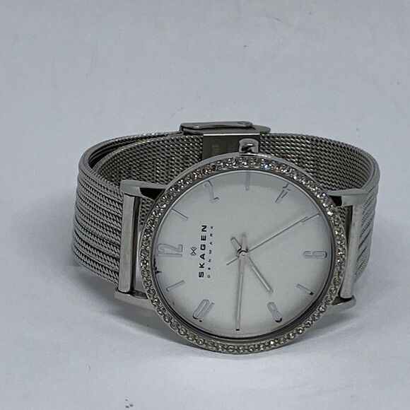 Skagen SKW2284 Women Silver Stainless Steel Analog Dial Quartz Wrist Watch JK616 main image 4
